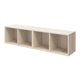 GoodHome Atomia Oak effect Small Bookcases, shelving units & display cabinets (H)375mm