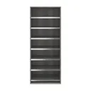 GoodHome Atomia Freestanding Grey Oak effect Pull-out shoe rack (W)750mm