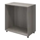 GoodHome Atomia Grey oak effect Chests of drawers & side cabinets (H)800mm (W)750mm (D)470mm