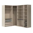 GoodHome Atomia Freestanding Oak effect Large bedroom storage unit kit (H)2250mm (W)500mm (D)580mm