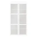 GoodHome Atomia Freestanding Mirrored White 2 door Medium Wardrobe