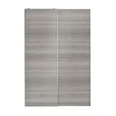 Atomia Grey oak effect 2 door Sliding Wardrobe Door kit (H)2250mm (W)1500mm