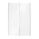 Atomia White 2 door Sliding Wardrobe Door kit (H)2250mm (W)1500mm