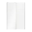 Atomia White 2 door Sliding Wardrobe Door kit (H)2250mm (W)1500mm