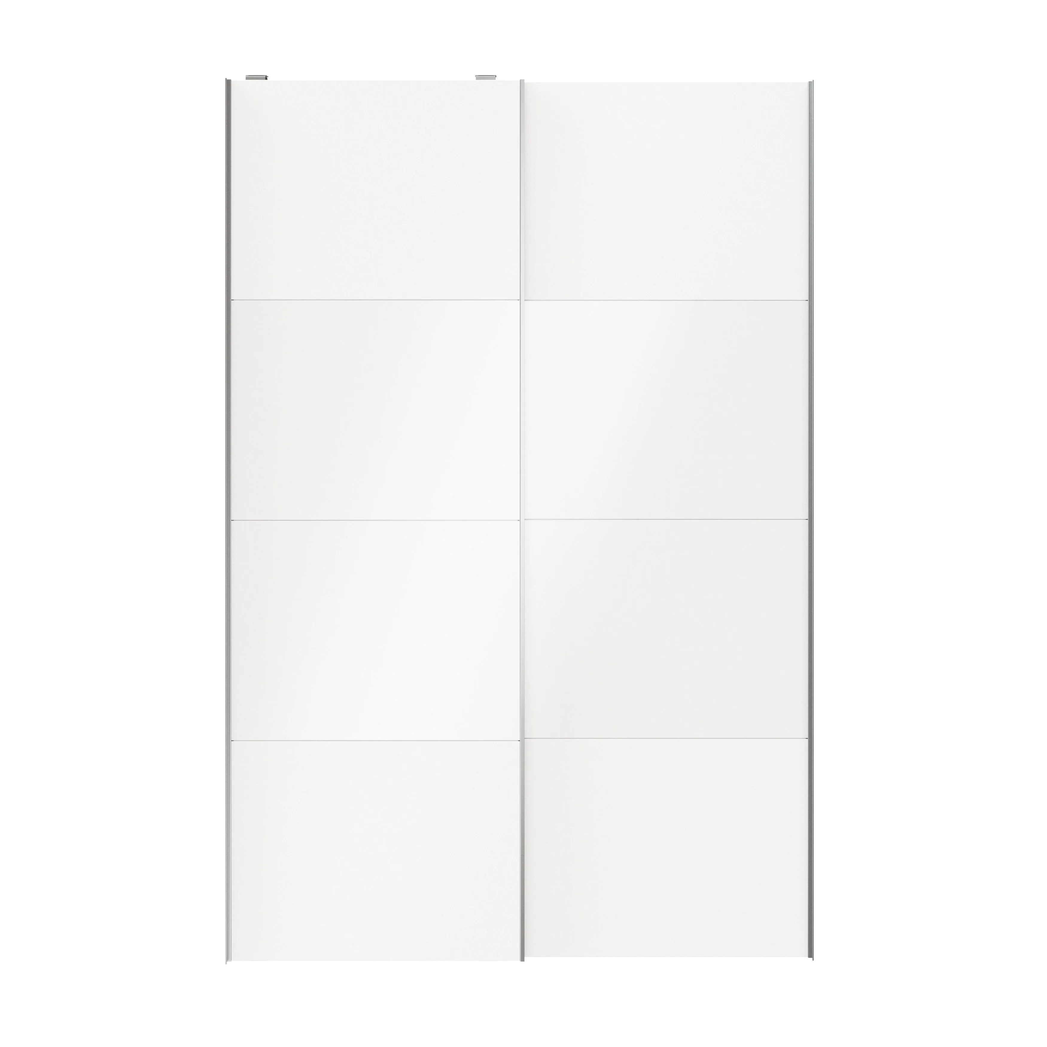 Atomia White 2 door Sliding Wardrobe Door kit (H)2250mm (W)1500mm