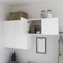 GoodHome Atomia White Medium Wall storage kit (H)750mm