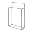 GoodHome Elland Brushed Silver effect Freestanding Towel stand (W)600mm