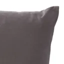 Valgreta Plain Light grey Cushion (L)43cm x (W)43cm