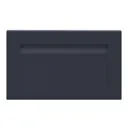 GoodHome Garcinia Matt navy blue shaker Drawer front, bridging door & bi fold door, (W)600mm
