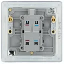 GoodHome 20A Chrome Rocker Flat Control switch with LED Indicator