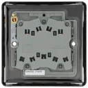 GoodHome Black Nickel 20A 2 way 3 gang Raised rounded Triple light Switch