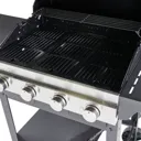 GoodHome Tippah 4.0 Black 4 burner Gas Barbecue