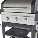 GoodHome Owsley 3.0 Black 3 burner Gas Barbecue