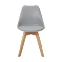 Pitaya Light grey Chair (H)815mm (W)480mm (D)550mm