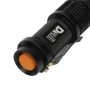 Diall Black 70lm LED Torch