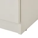 Vinova Matt white 3 Drawer classic Chest of drawers (H)795mm (W)800mm (D)401mm