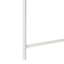 White Tray table (H)50cm (W)47cm
