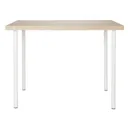 Oak effect Desk (H)73cm (W)100cm (D)60cm