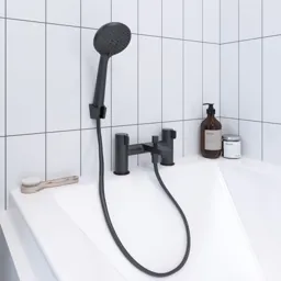GoodHome Cavally Bath Mono shower mixer Tap