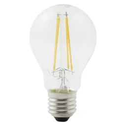 Diall 5.9W 806lm GLS Warm white LED filament Filament Light bulb, Pack of 3