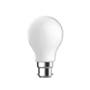 Diall B22 3.4W 470lm A60 Warm white LED filament Filament Light bulb