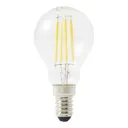 Diall G45 E14 3.4W 470lm Mini globe Warm white LED filament Filament Light bulb