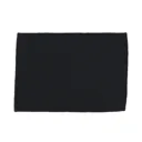 GoodHome Kina Black Polyester Anti-slip Bath mat (L)700mm (W)500mm