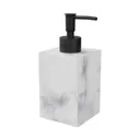 GoodHome Elland Marble effect Freestanding Soap dispenser