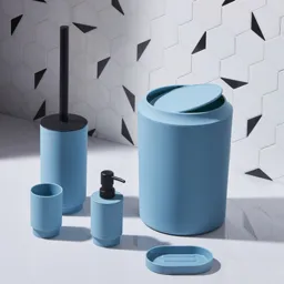 GoodHome Kina Water blue Freestanding Soap dispenser