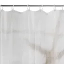 GoodHome Balka Beige Starfish Shower curtain (L)1800mm
