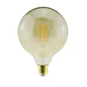 Diall 8.5W 806lm Globe Warm white LED filament Filament Light bulb