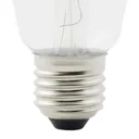 Diall 3.4W 470lm ST64 Warm white LED filament Filament Light bulb