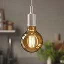 Diall B22 5.5W 470lm Globe Warm white LED Filament Light bulb