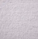 GoodHome Koros White Cotton Anti-slip Bath mat (L)800mm (W)500mm