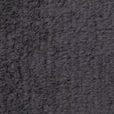 GoodHome Koros Anthracite Cotton Anti-slip Pedestal mat (L)450mm (W)500mm