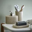 GoodHome Jubba Sandstone effect Freestanding Soap dispenser