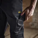 Site Dalbo Grey/Black Men's Holster pocket trousers, W30" L32"