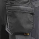 Site Dalbo Grey/Black Men's Holster pocket trousers, W34" L32"