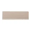 Eslov Herringbone Natural Satin Oak effect Real wood top layer Flooring Sample, (W)90mm