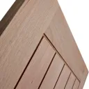 Prefinished Cottage Oak veneer Internal Door, (H)1981mm (W)686mm (T)35mm