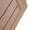 Cottage Oak veneer Internal Door, (H)2040mm (W)826mm (T)40mm