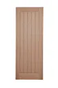 Cottage Oak veneer Internal Fire Door, (H)1981mm (W)762mm (T)44mm