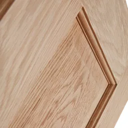 6 panel Oak veneer Internal Door, (H)1981mm (W)762mm (T)35mm