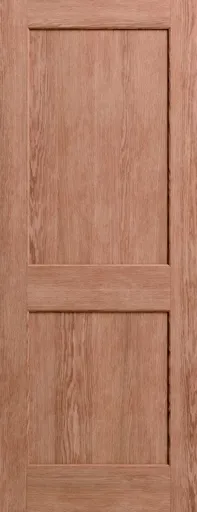 2 panel Oak veneer Internal Door, (H)1980mm (W)686mm (T)40mm