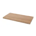 Visby Natural Oak Solid wood Flooring Sample, (W)150mm