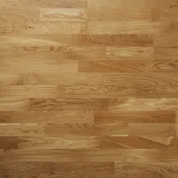 Elkins Natural Oak Real wood top layer Flooring Sample, (W)207mm