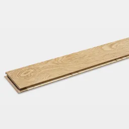 Gosford Natural Oak Real wood top layer Flooring Sample, (W)130mm