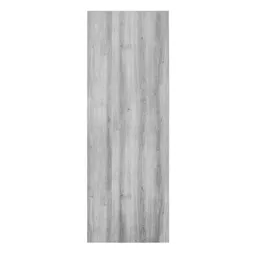 Exmoor Flush Grey Oak veneer Internal Door, (H)1980mm (W)762mm (T)40mm