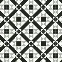 Colours Vinyl rolls Black & grey Mosaic Tile effect Vinyl Flooring, 6m²
