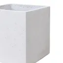 Nore Light grey cement effect Square Trough 30cm